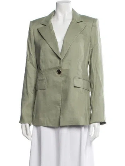 Pre-owned Veronica Beard Blazer In Green
