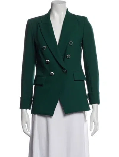 Pre-owned Veronica Beard Blazer In Green