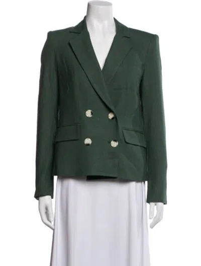 Pre-owned Veronica Beard Blazer In Green