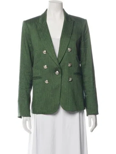 Pre-owned Veronica Beard Blazer In Green