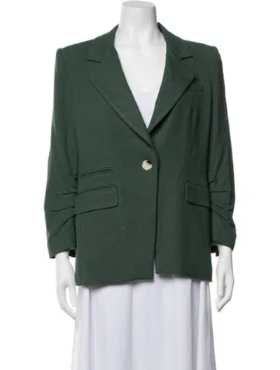 Pre-owned Veronica Beard Blazer In Green