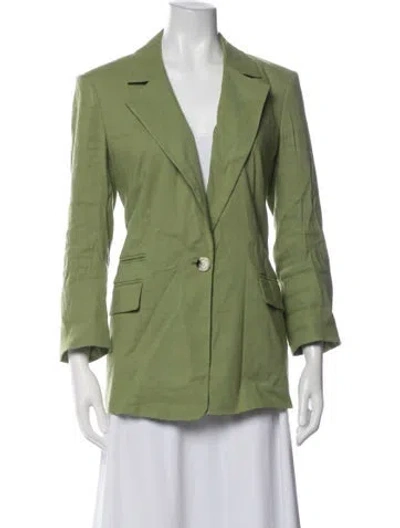 Pre-owned Veronica Beard Blazer In Green
