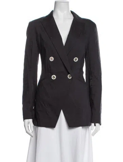 Pre-owned Veronica Beard Blazer In Grey