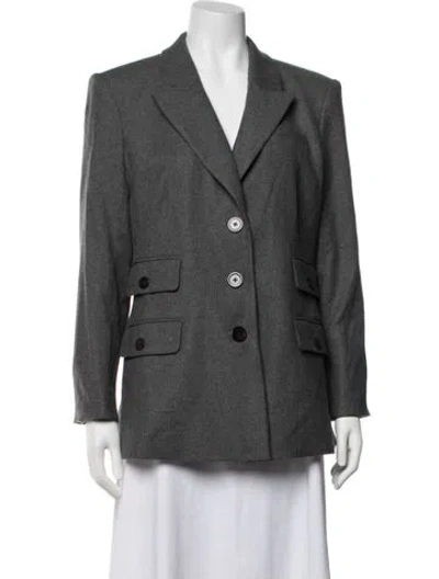 Pre-owned Veronica Beard Blazer In Grey