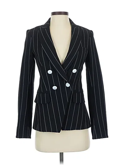 Pre-owned Veronica Beard Blazer Jacket In Black
