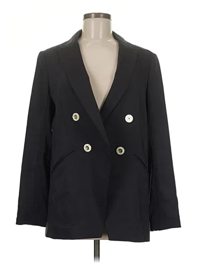 Pre-owned Veronica Beard Blazer Jacket In Black