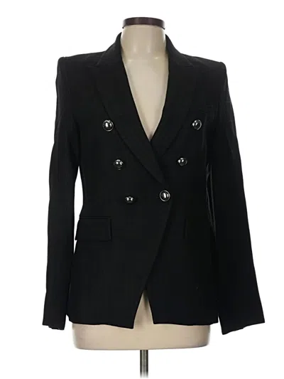 Pre-owned Veronica Beard Blazer Jacket In Black