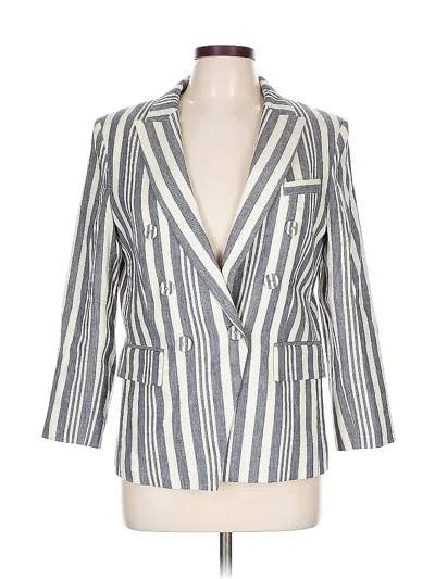 Pre-owned Veronica Beard Blazer Jacket In Blue