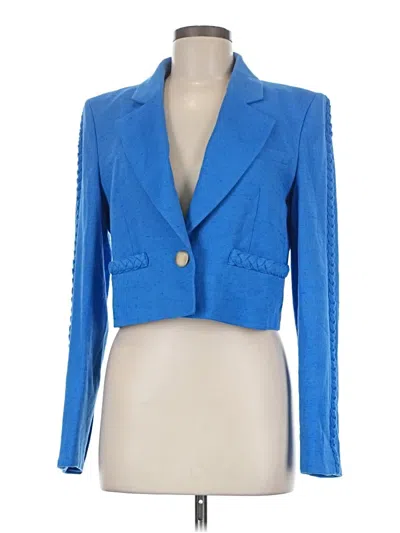 Pre-owned Veronica Beard Blazer Jacket In Blue