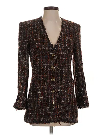 Pre-owned Veronica Beard Blazer Jacket In Brown