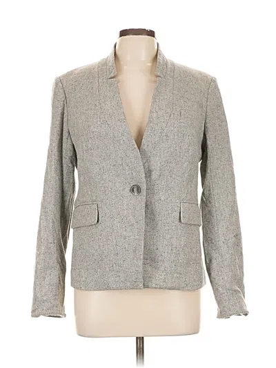 Pre-owned Veronica Beard Blazer Jacket In Gray
