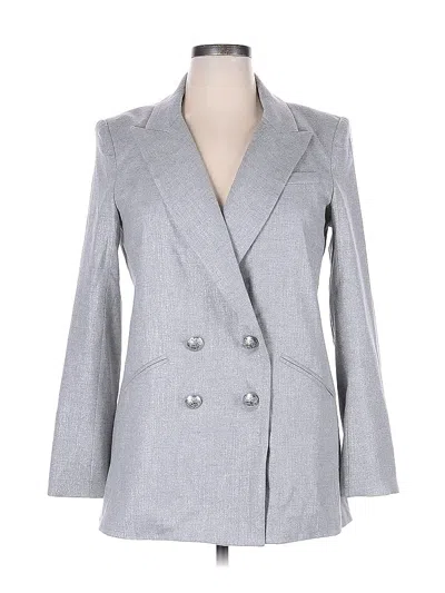 Pre-owned Veronica Beard Blazer Jacket In Gray