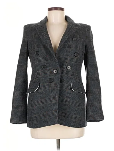 Pre-owned Veronica Beard Blazer Jacket In Gray