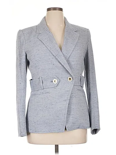 Pre-owned Veronica Beard Blazer Jacket In Gray