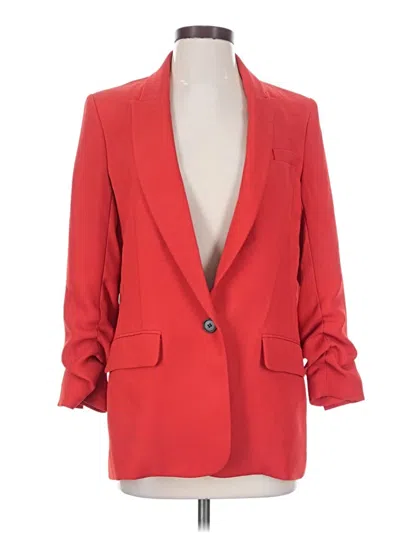 Pre-owned Veronica Beard Blazer Jacket In Red