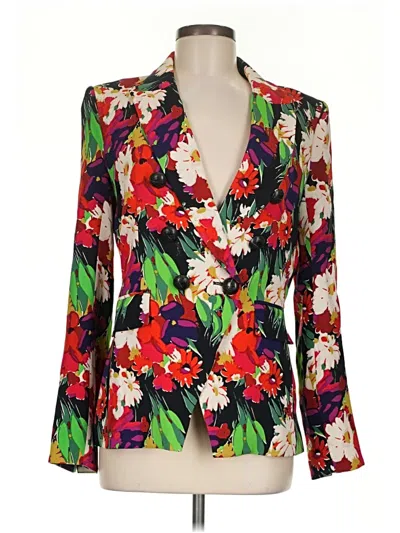 Pre-owned Veronica Beard Blazer Jacket In Red