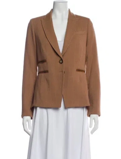 Pre-owned Veronica Beard Blazer In Neutral