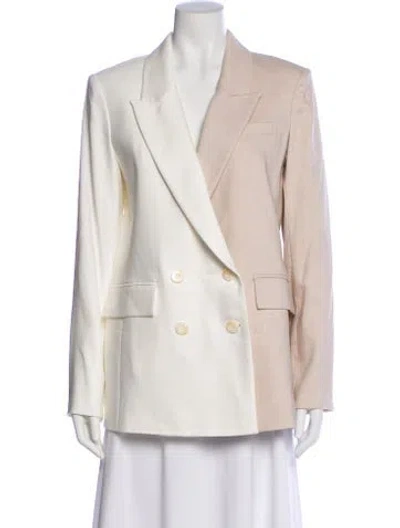 Pre-owned Veronica Beard Blazer In Neutral
