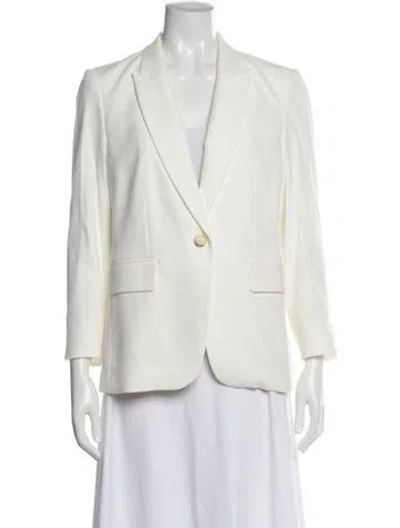Pre-owned Veronica Beard Blazer In Neutral