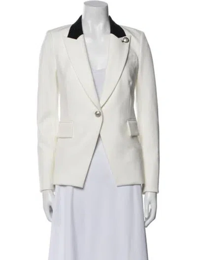 Pre-owned Veronica Beard Blazer In Neutral