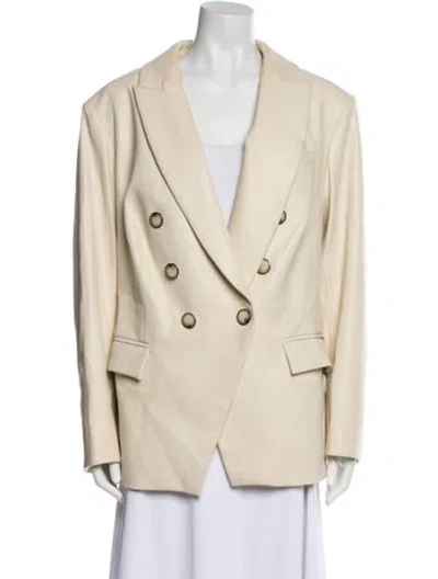 Pre-owned Veronica Beard Blazer In Neutral