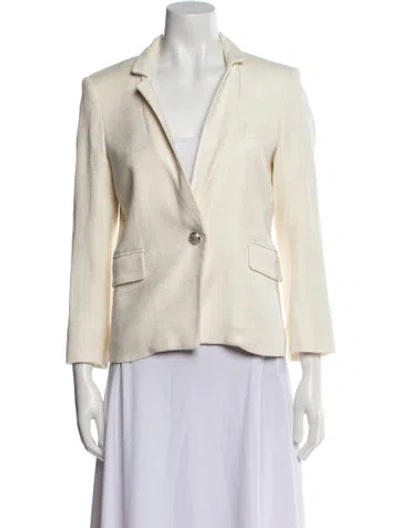 Pre-owned Veronica Beard Blazer In Neutral