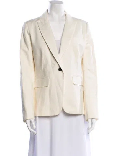 Pre-owned Veronica Beard Blazer In Neutral