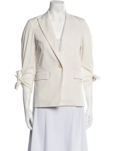 Pre-owned Veronica Beard Blazer In Neutral