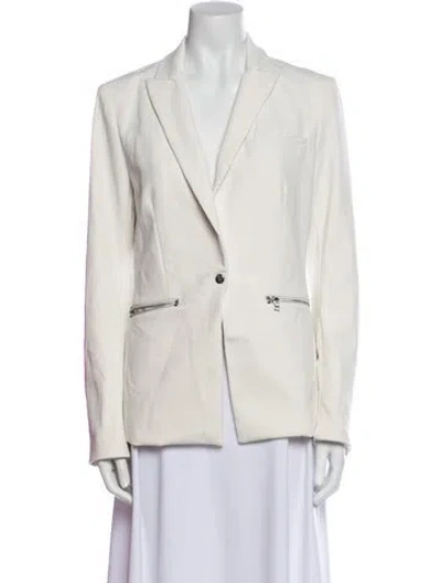 Pre-owned Veronica Beard Blazer In Neutral