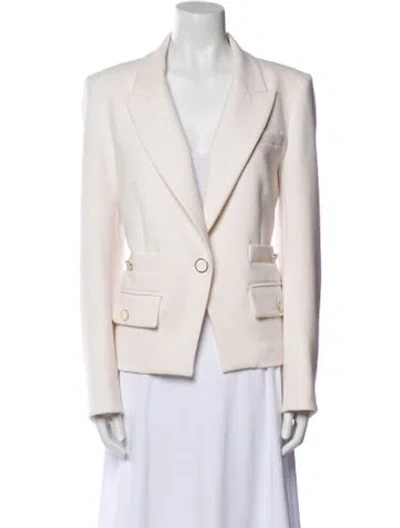 Pre-owned Veronica Beard Blazer In Neutral