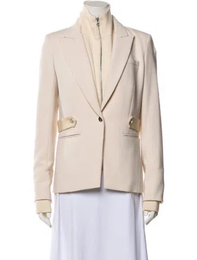 Pre-owned Veronica Beard Blazer In Neutral