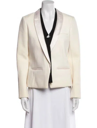 Pre-owned Veronica Beard Blazer In Neutral