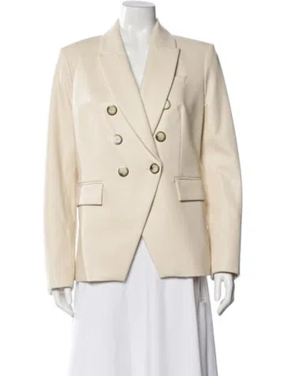 Pre-owned Veronica Beard Blazer In Neutral