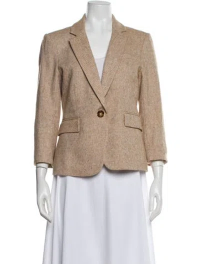 Pre-owned Veronica Beard Blazer In Neutral
