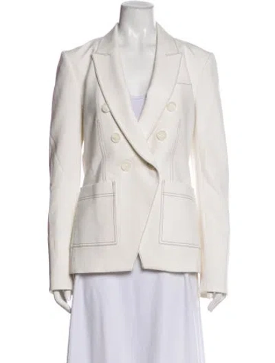 Pre-owned Veronica Beard Blazer In Neutral