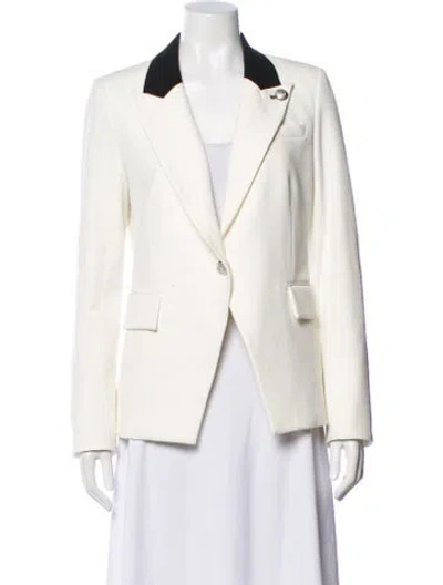 Pre-owned Veronica Beard Blazer In Neutral