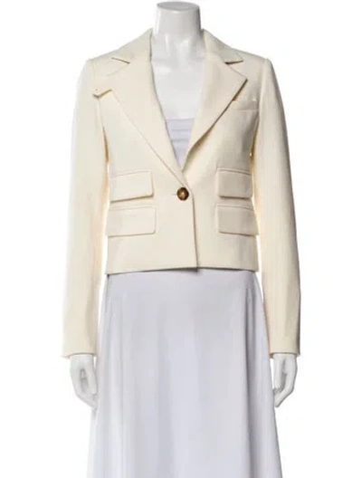 Pre-owned Veronica Beard Blazer In Neutral