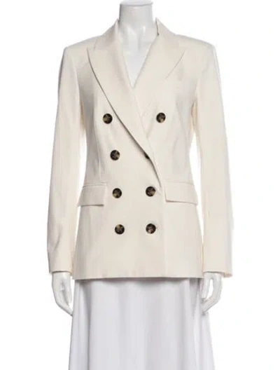 Pre-owned Veronica Beard Blazer In Neutral