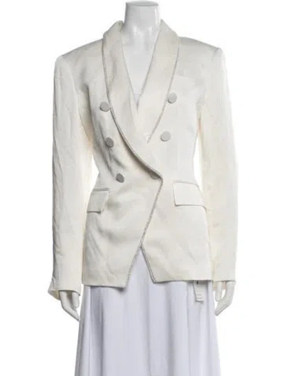 Pre-owned Veronica Beard Blazer In Neutral