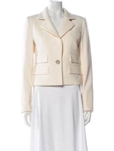 Pre-owned Veronica Beard Blazer In Neutral