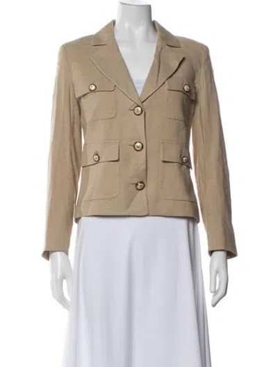 Pre-owned Veronica Beard Blazer In Neutral
