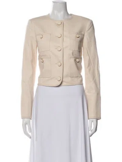 Pre-owned Veronica Beard Blazer In Neutral