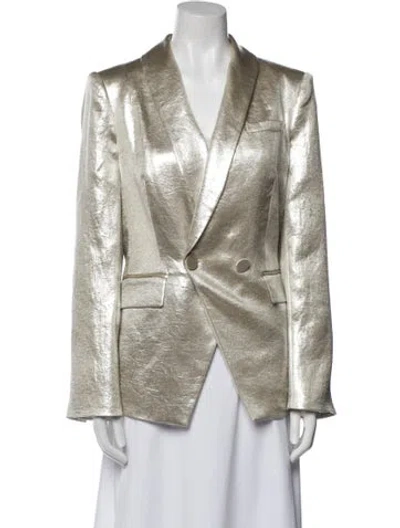 Pre-owned Veronica Beard Blazer In Neutral