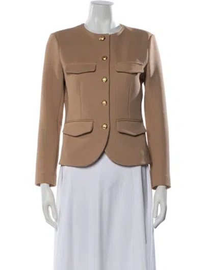 Pre-owned Veronica Beard Blazer In Neutral