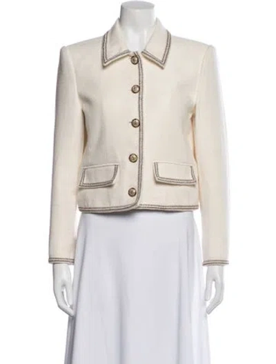 Pre-owned Veronica Beard Blazer In Neutral