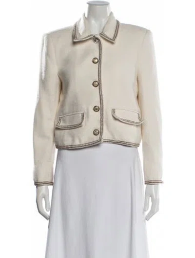 Pre-owned Veronica Beard Blazer In Neutral