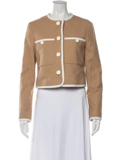 Pre-owned Veronica Beard Blazer In Neutral