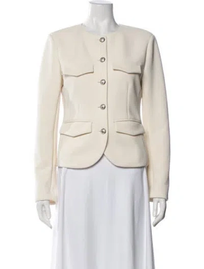 Pre-owned Veronica Beard Blazer In Neutral