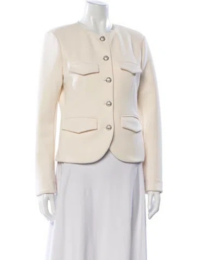 Pre-owned Veronica Beard Blazer In Neutral