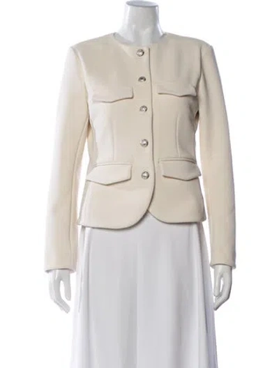 Pre-owned Veronica Beard Blazer In Neutral